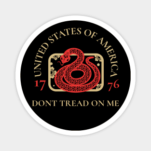 Dont Tread on Me 1776 Magnet